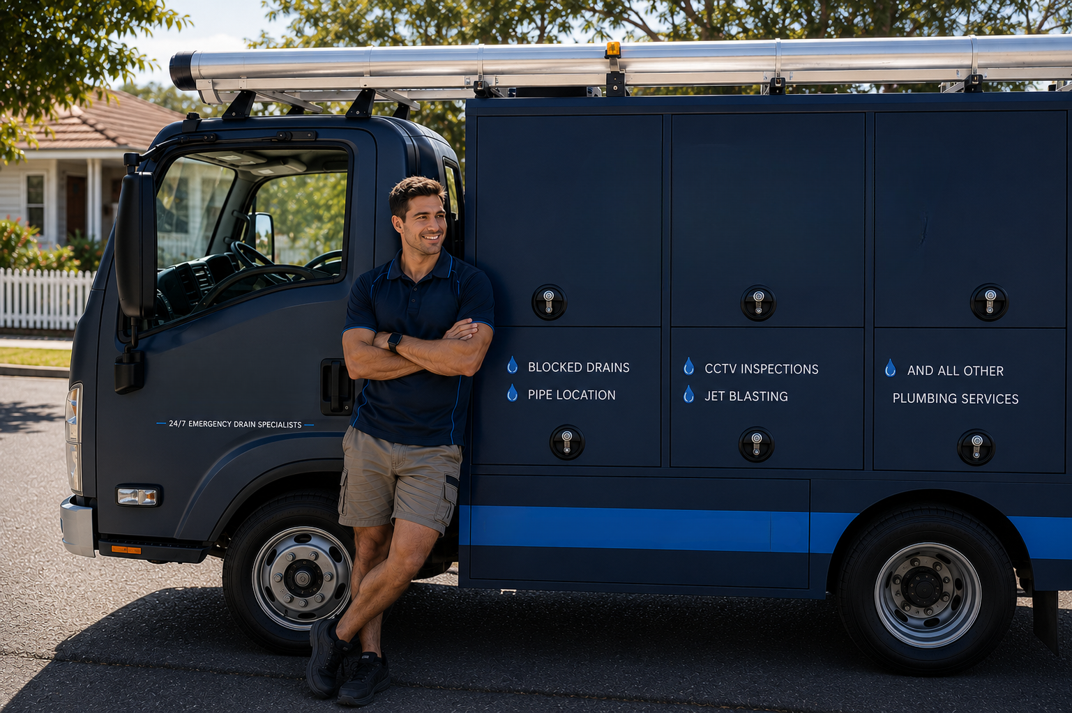 Plumber with Prospect Blocked Drains van